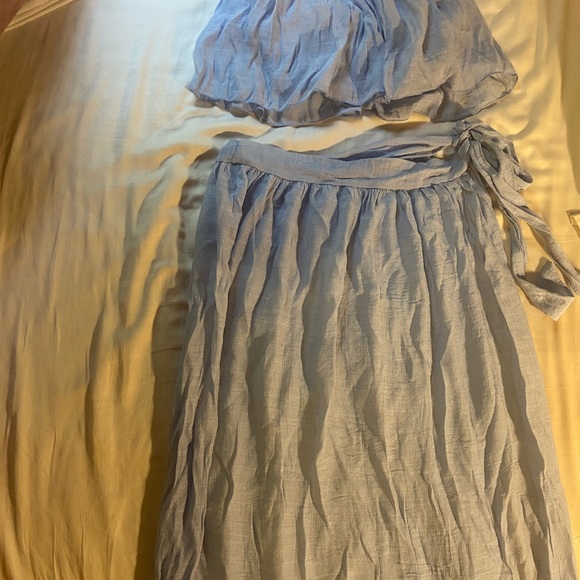 two piece swim cover up - Picture 3 of 3